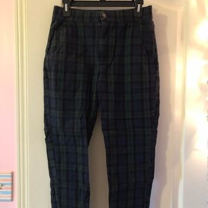 Plaid pants